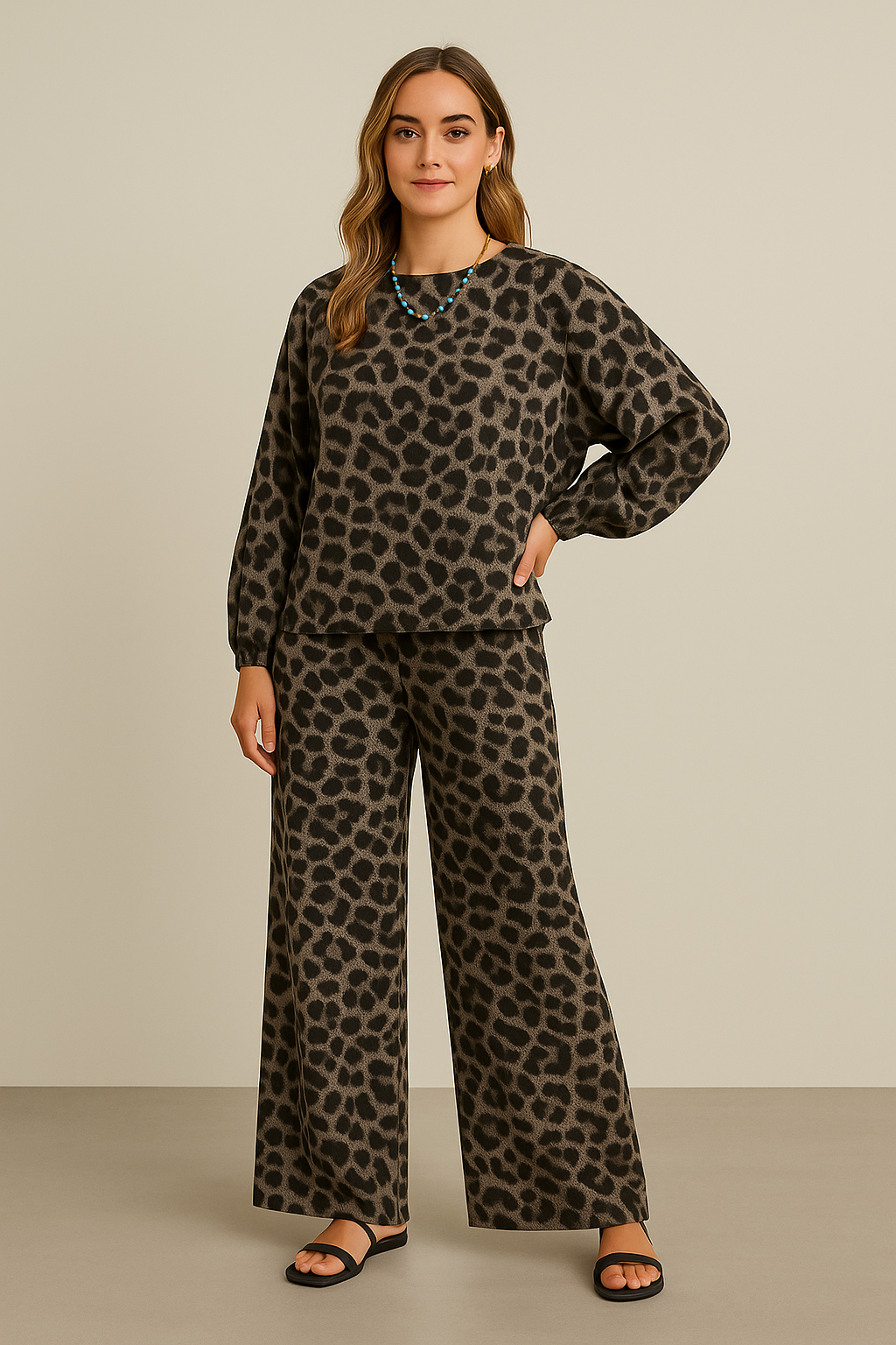 LENA | LEOPARD CO-ORD SET