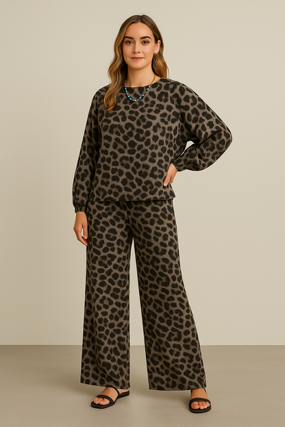 LENA | LEOPARD CO-ORD SET