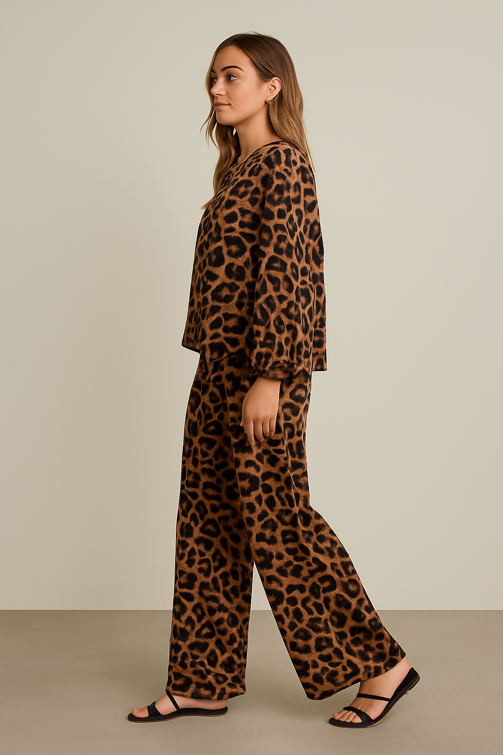 LENA | LEOPARD CO-ORD SET