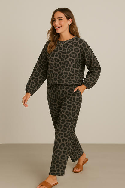 LENA | LEOPARD CO-ORD SET